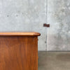 Mid Century Modern Desk By Lane Basket Weave Series