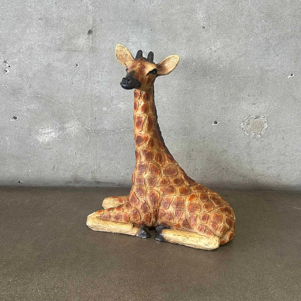 Large Vintage Ceramic Giraffe