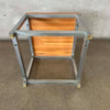 Vintage End Table w/ Oak Butcher Block Top