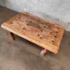Rustic Handmade Steel & Wood Coffee Table