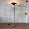 1980s Verdigris Copper Tub Torchiere Lamp By Jim Bindmand For Rainbow Lamp Co.