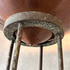 1980s Verdigris Copper Tub Torchiere Lamp By Jim Bindmand For Rainbow Lamp Co.