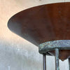 1980s Verdigris Copper Tub Torchiere Lamp By Jim Bindmand For Rainbow Lamp Co.