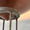 1980s Verdigris Copper Tub Torchiere Lamp By Jim Bindmand For Rainbow Lamp Co.