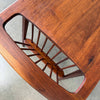 Solid Walnut Magazine Table By Arthur Umanoff
