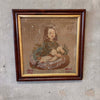 Antique Needlepoint Panel