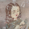 Antique Needlepoint Panel