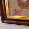 Antique Needlepoint Panel