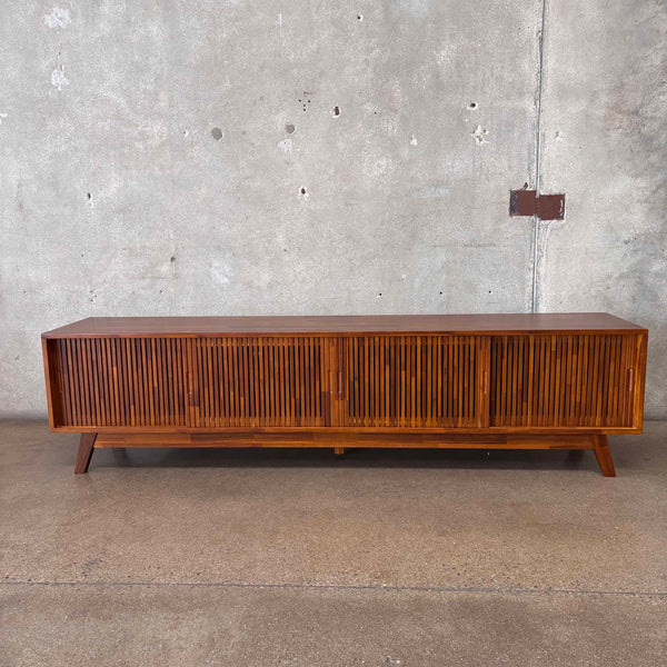 Newburry Acacia Wood TV Console