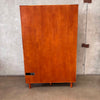 Jamie Wide Acacia Wood Bookcase