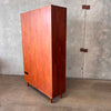 Jamie Wide Acacia Wood Bookcase