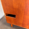 Jamie Wide Acacia Wood Bookcase