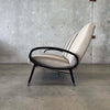 1950's Ironwood & Leather Sofa