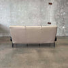 1950's Ironwood & Leather Sofa