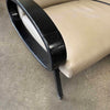 1950's Ironwood & Leather Sofa