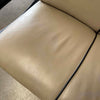 1950's Ironwood & Leather Sofa