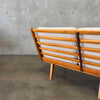 Mid Century Modern Wood Frame Sofa
