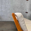 Mid Century Modern Wood Frame Sofa