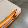 Mid Century Modern Wood Frame Sofa