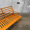 Mid Century Modern Wood Frame Sofa
