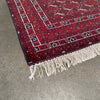 Vintage Bokhara Hand Woven Wool Area Rug