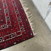 Vintage Bokhara Hand Woven Wool Area Rug