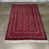 Vintage Bokhara Hand Woven Wool Area Rug