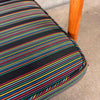 Vintage Danish Modern Style Solid Oak Sofa