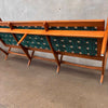 Vintage Danish Modern Style Solid Oak Sofa