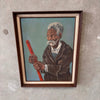 Vintage Painting Of A Man Signed "Bartholomew"