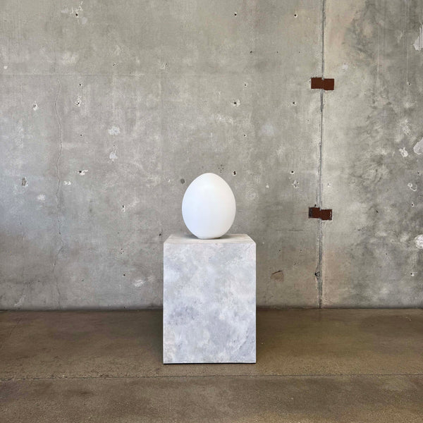 Mid Century Modern Large Laurel Egg Lamp
