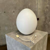 Mid Century Modern Large Laurel Egg Lamp
