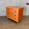 Set of Three 1950's Birch Three Drawer Dressers