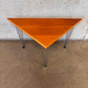 Pair of Fritz Hansen Triangle Tables