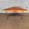 Pair of Fritz Hansen Triangle Tables