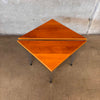 Pair of Fritz Hansen Triangle Tables