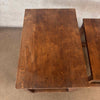 Antique Oak Nesting Tables