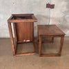 Antique Oak Nesting Tables