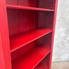 Large Painted Pine Country Corner Shelf
