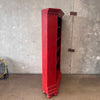Large Painted Pine Country Corner Shelf