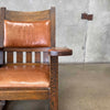 Vintage Arts & Crafts Rocker Chair