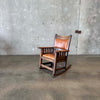 Vintage Arts & Crafts Rocker Chair