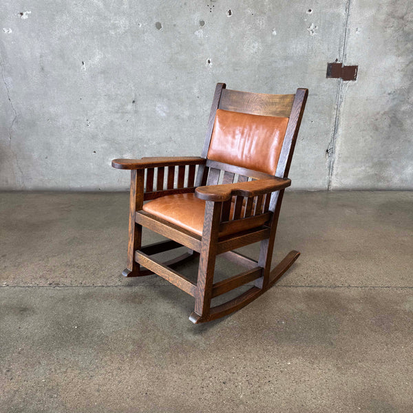 Vintage Arts & Crafts Rocker Chair