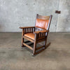 Vintage Arts & Crafts Rocker Chair