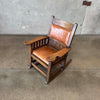 Vintage Arts & Crafts Rocker Chair