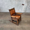 Vintage Arts & Crafts Rocker Chair