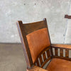 Vintage Arts & Crafts Rocker Chair