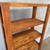 1970s Oak Display Shelf #1