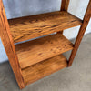 1970s Oak Display Shelf #1
