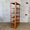 1970s Oak Display Shelf #1